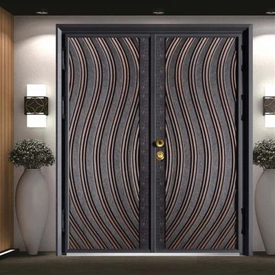 Anti Gun Aluminiumguss Außentür